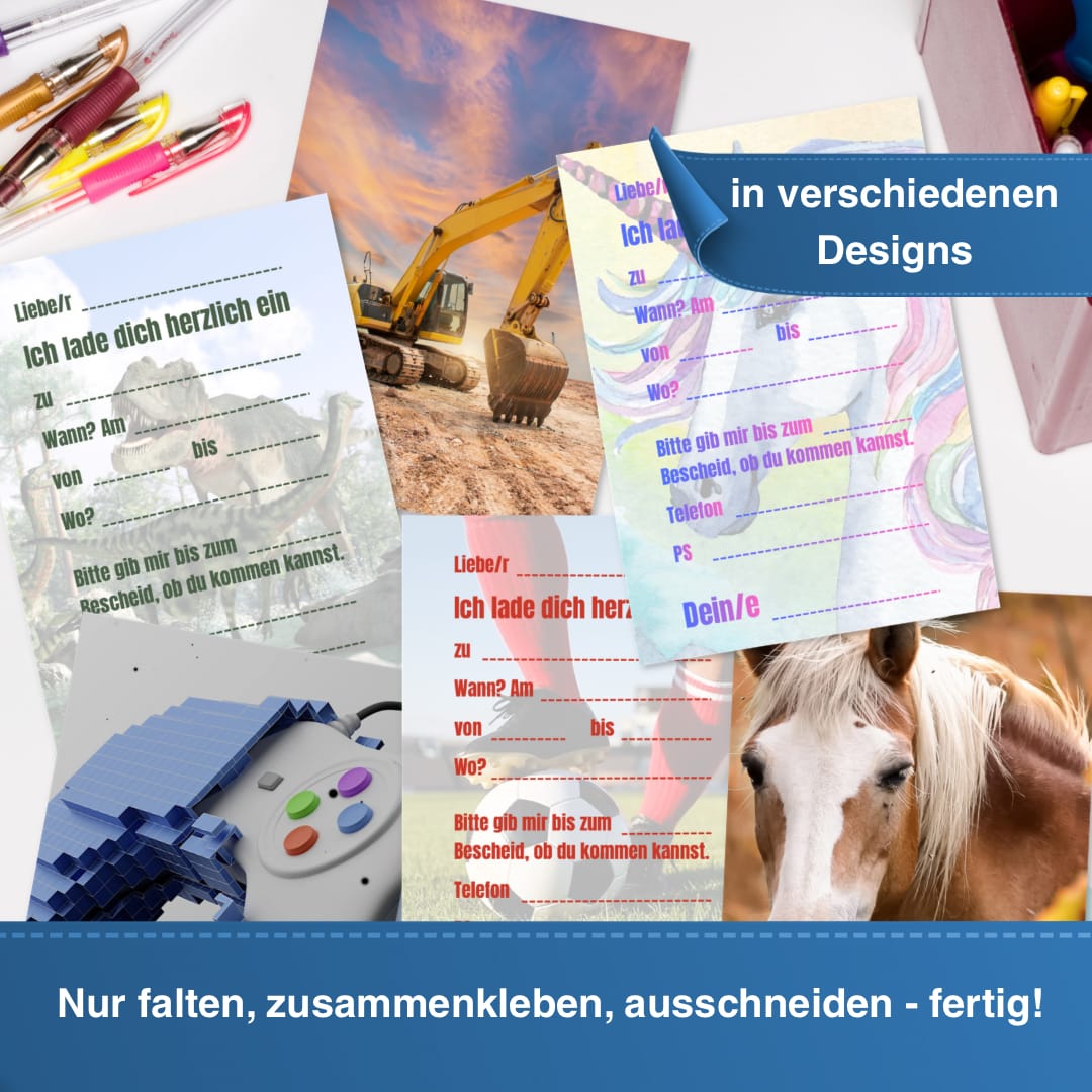 Knirpsies Geburtstagseinladungen