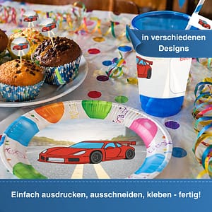 Tischdeko Kindergeburtstag